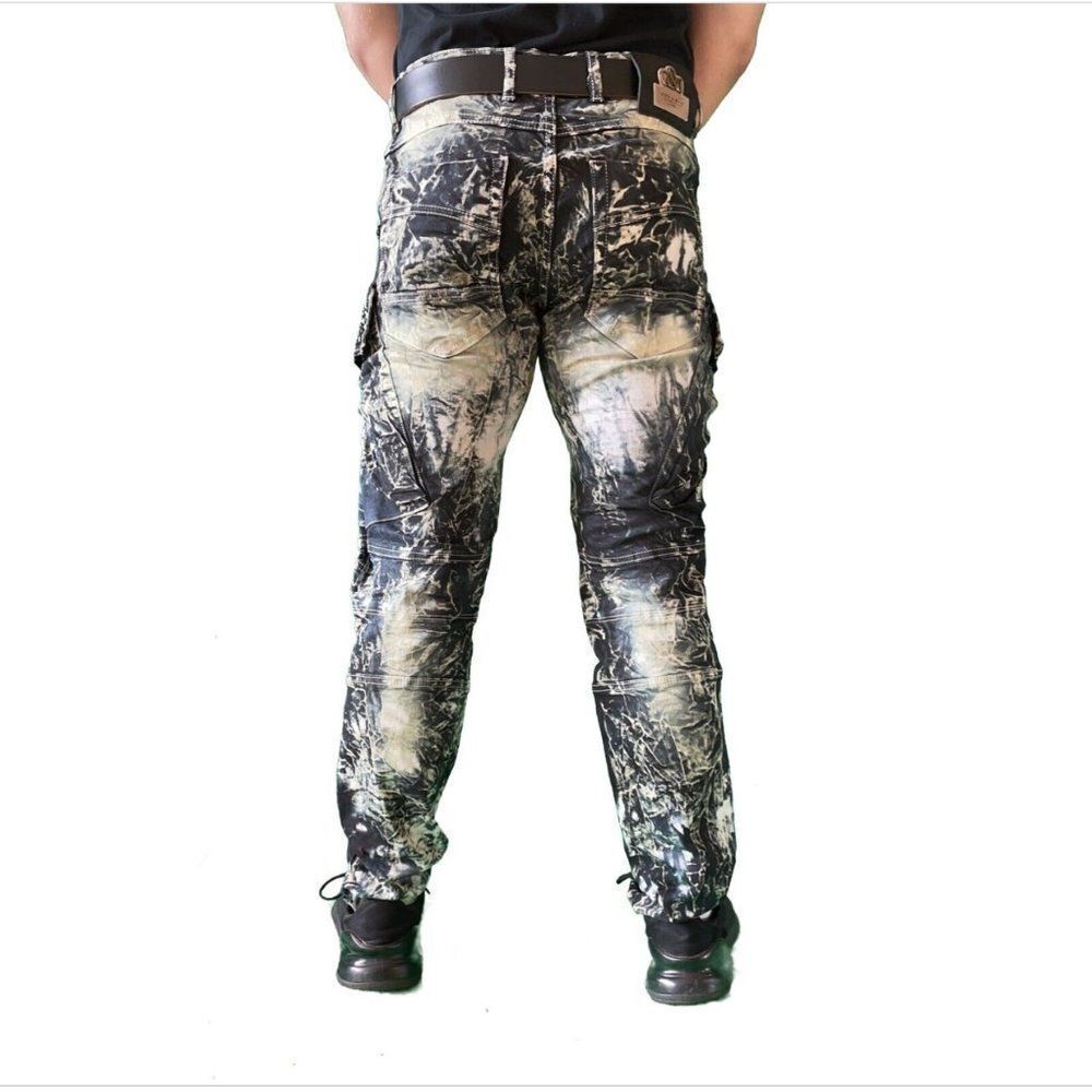 Cipo & Baxx Men's Lincoln Denim Regular Fit Black Khaki Jeans CD494 Sz 31W x 32L - Picture 6 of 15